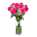 Kytice růžových růží